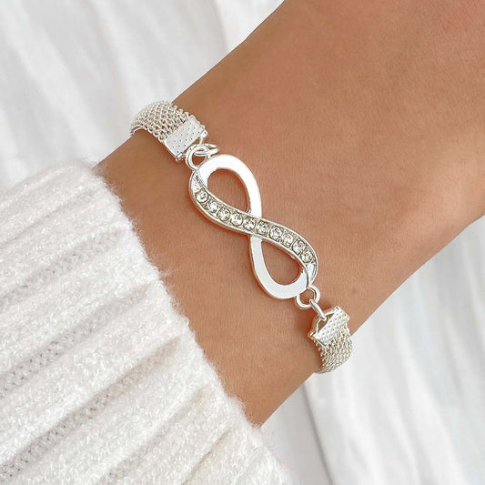 ✨🎁【Kupite 1, dobijte 1 gratis】【2 narukvice】✨✨Ženska narukvica za sreću izrađena od 925 srebra-H