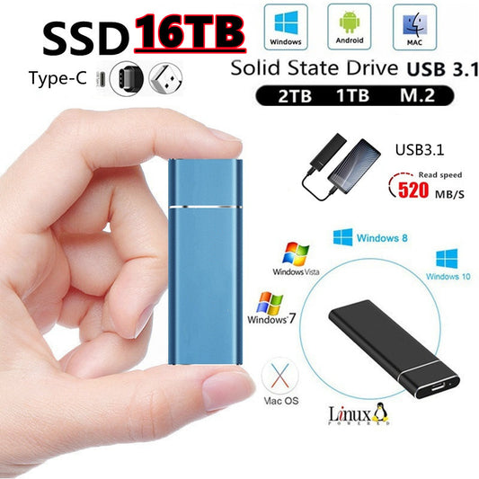 ⚡【16TB】Mobilny dysk SSD SSD