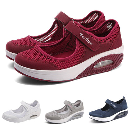 【35–43】👟Női lélegző hálós sportcipő légpárnás talppal – ultrakönnyű, puha és kényelmes-U