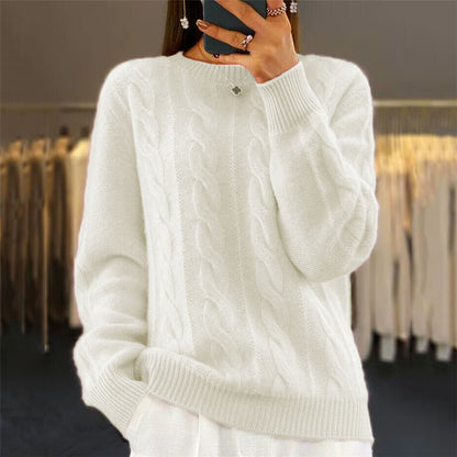 🔥✨【Novi jesenski stil】【S-2XL】2026 Jednobojni visokokvalitetni mekani i udobni vuneni džemper-H